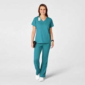 Wonder Wink Teal scrub set